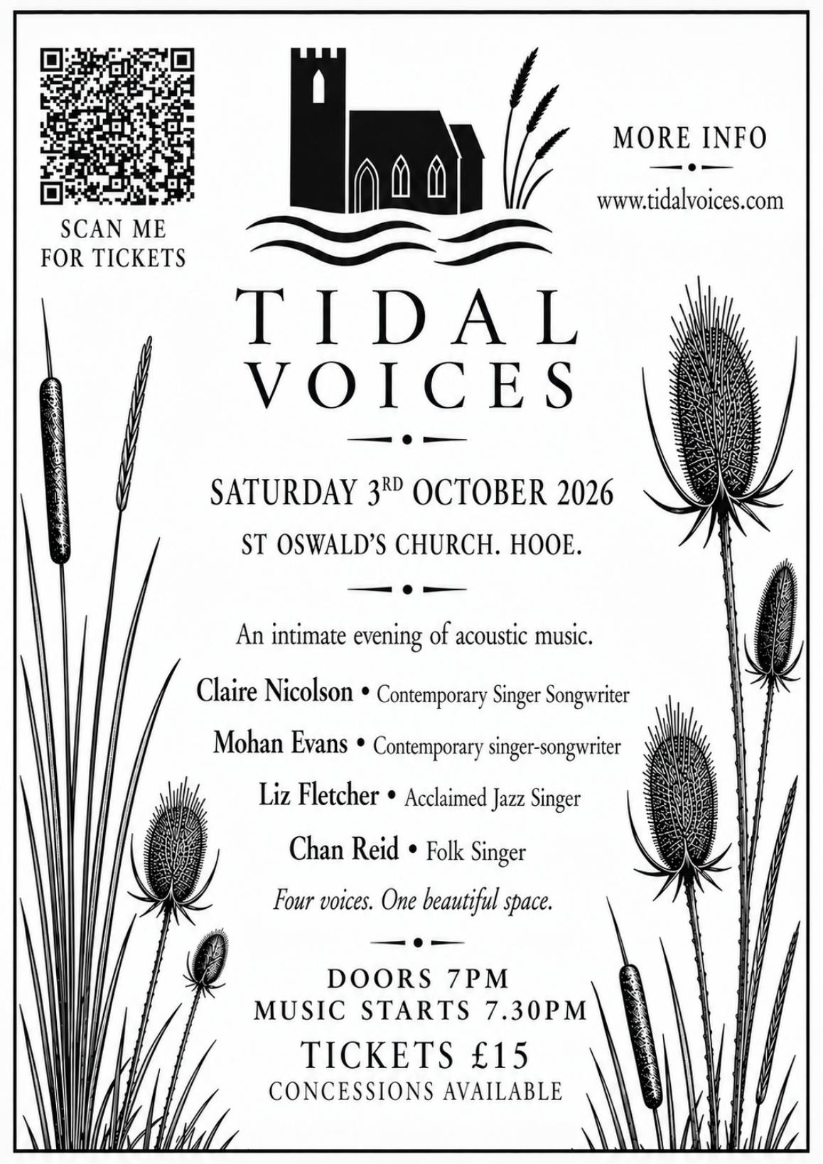 Tidal Voices flyer
